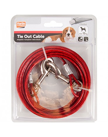 CABLE 5M 4MM ROJO