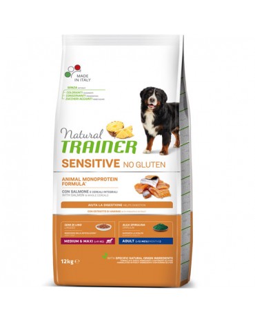NATURAL TRAINER SENSITIVE NO GLUTEN M/M SALMON