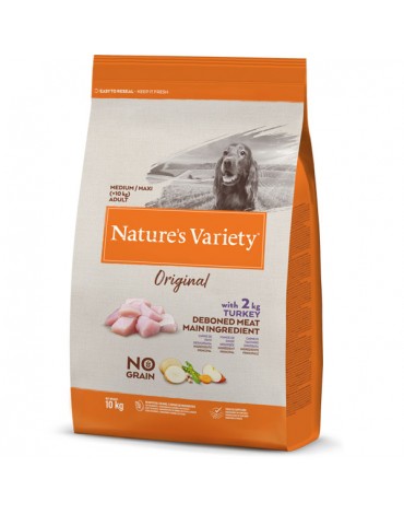 NATURE'S VARIETY ORIGINAL NO GRAIN MED. ADULT PAVO