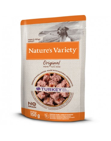 NATURE'S VARIETY ORIG. NO GRAIN PATE MINI 150 GR.