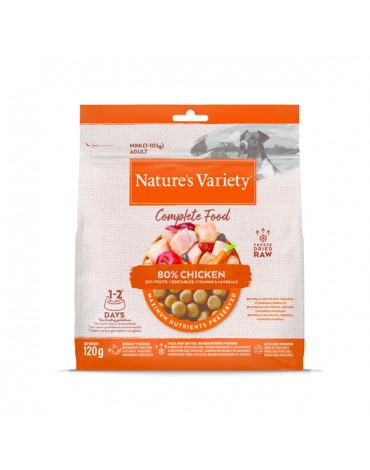 NATURE'S VARIETY FREEZE DRIED COMPLETE FOOD