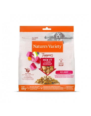 NATURE'S VARIETY FREEZE DRIED TOPPERS