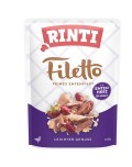 RINTI FILETTO SOBRES 125 GR : ENVASE:100 GR, SABOR:PATO + CORAZONES