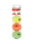 PELOTA TENIS SONIDO 3 UDS. 6.5 CM.