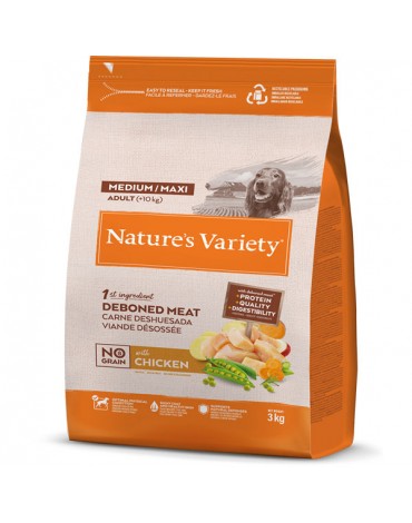 NATURE'S VARIETY NO GRAIN  M/M ADULT CHICKEN