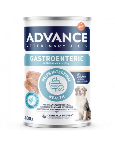 AVD DOG WET GASTROENTERIC MED/MAX 400GR. 3.99