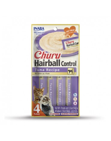 CHURU CAT HAIRBALL ATUN 4x14GR
