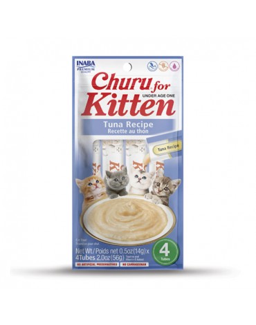 CHURU CAT KITTEN ATUN 4x14GR