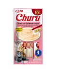 CHURU CAT SENIOR ATUN&SALMON 4x14GR