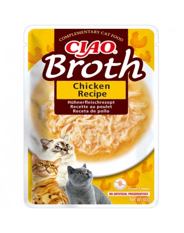 CHURU CAT CHICKEN BROTH 40 GR.