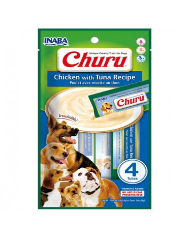 CHURU DOG CREAMY 4 x 14 GR.