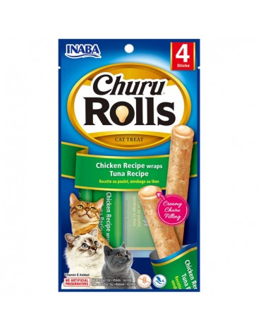 CHURU CAT ROLLS 4 x 10 GR.