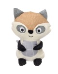 JUGUETE MAPACHE BEIGE 22 CM.