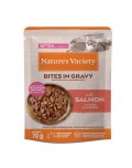 NATURE'S VARIETY CAT BOCADITOS KITTEN 70 GR. : ENVASE:28 UDS/CAJA, SABOR:KITTEN SALMON 70 GR.