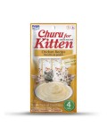 CHURU CAT CREAMY KITTEN POLLO 4x14GR