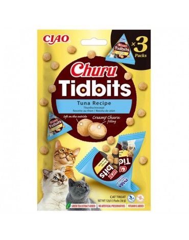 CHURU CAT TIDBITS 3 X 12 GR.