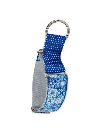 COLLAR MARTINGALE AZUL