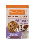 NATURE'S VARIETY WET BOCADITOS MINI : ENVASE:100 GR, SABOR:PAVO