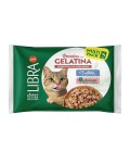 LIBRA CAT WET GELATINA : ENVASE:15 uds/caja, SABOR:ATUN + SALMON