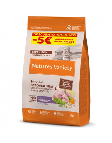 NATURE'S VARIETY NO GRAIN STERILIZED TURKEY