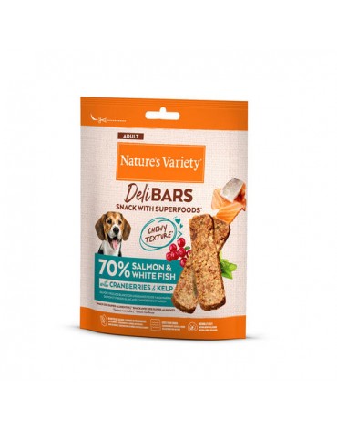 NVD SNACKS DELIBARS SUPERFOOD SALMON 70 GR