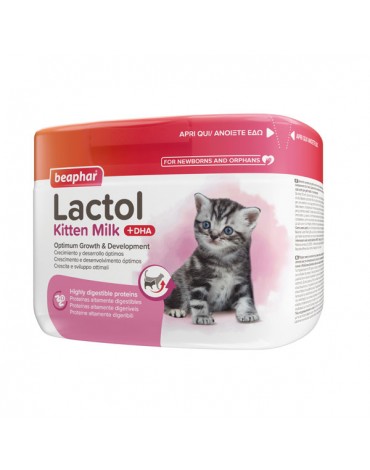 LACTOL KITTEN MILK POLVO 250 GR BEAPHAR