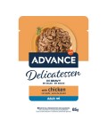 ADVANCE CAT WET DELICATESSEN 85 GR. : ENVASE:24 UNIDADES, SABOR:POLLO