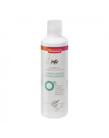 CHAMPU HIPOALEGENICO PERRO/GATO 250 ML BEAPHAR